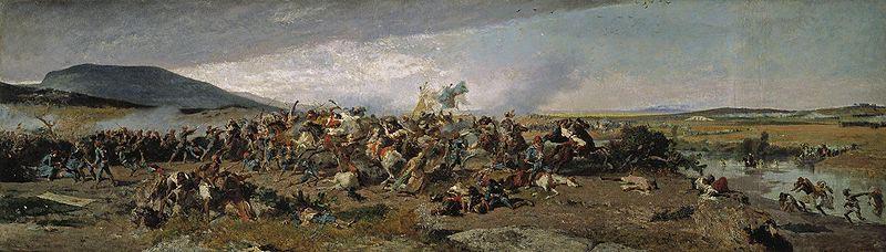Maria Fortuny i Marsal The Battle of Wad-Rass oil painting image